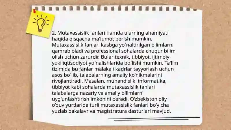 Psixolog mutaxassisiga quyiladigan talablar 4