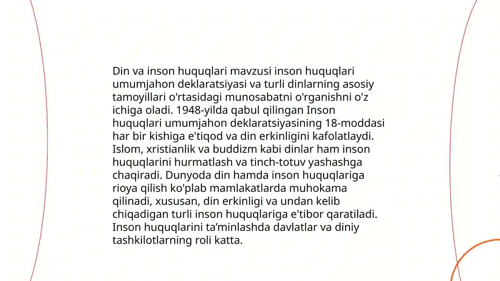 Din va zamonaviy hurfikrlilik 4