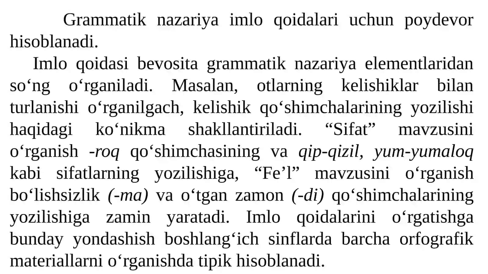 To‘g‘ri yozishni o‘rgatish yo‘nalishlari 4