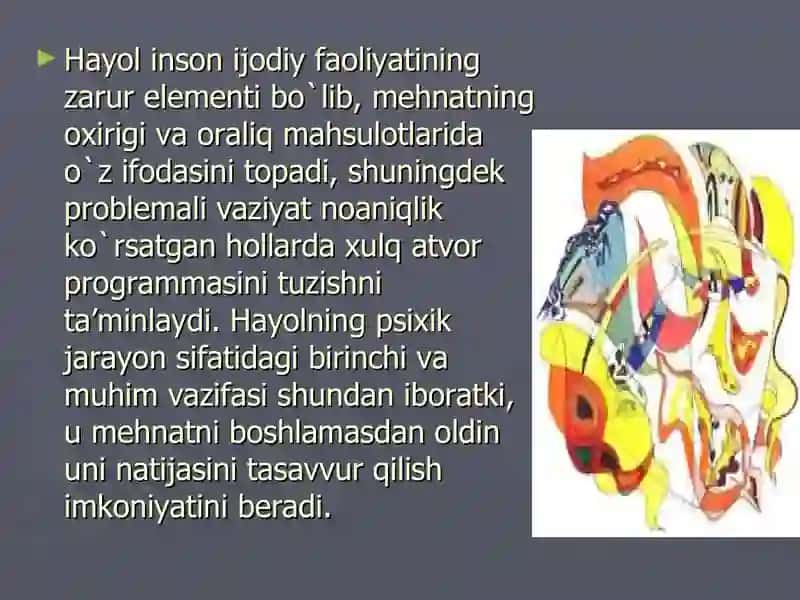 Maktabgacha yoshdagi bolalar hayolining rivojlanishi 4