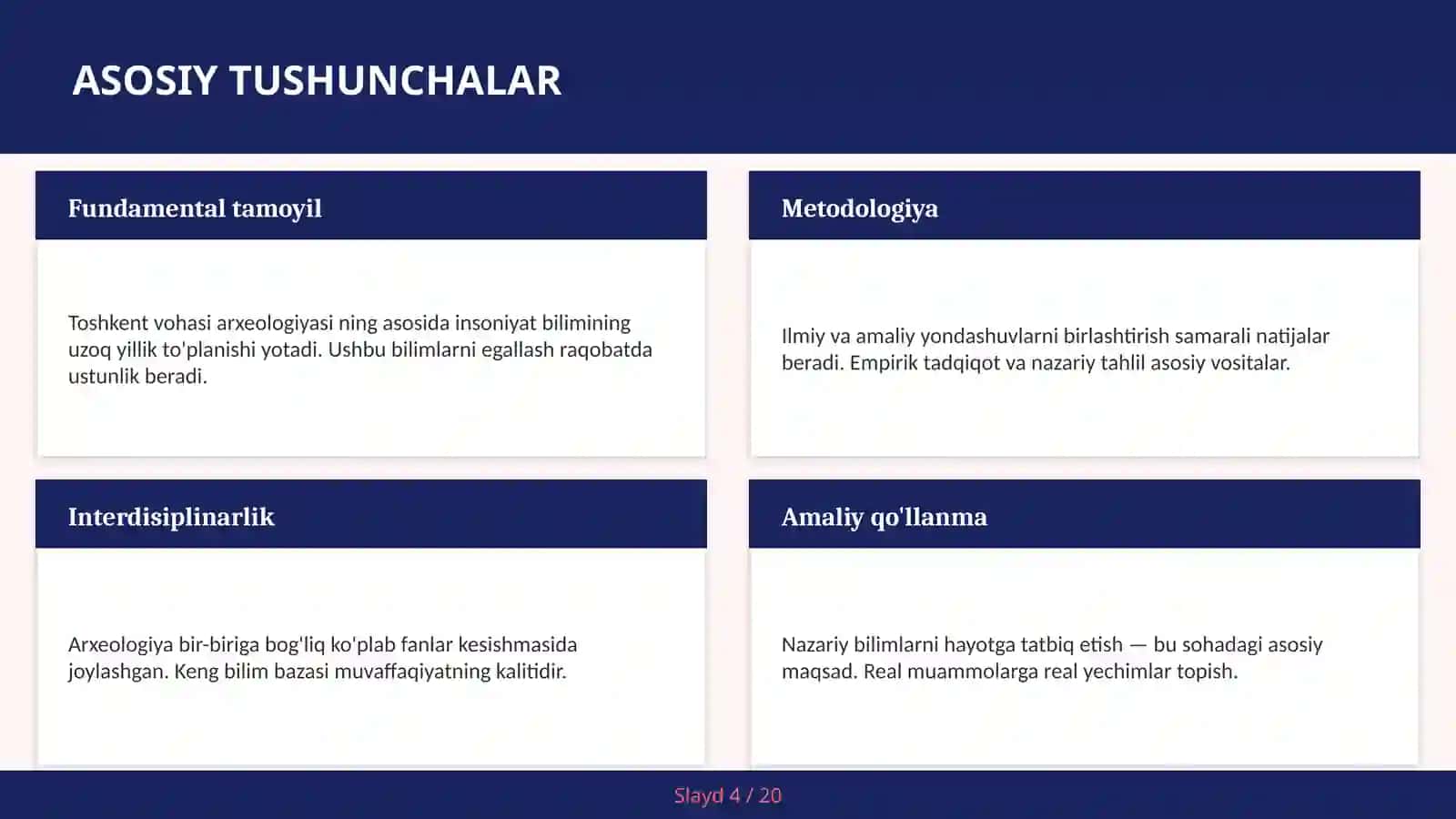 Toshkent Vohasi Arxeologiyasi 4