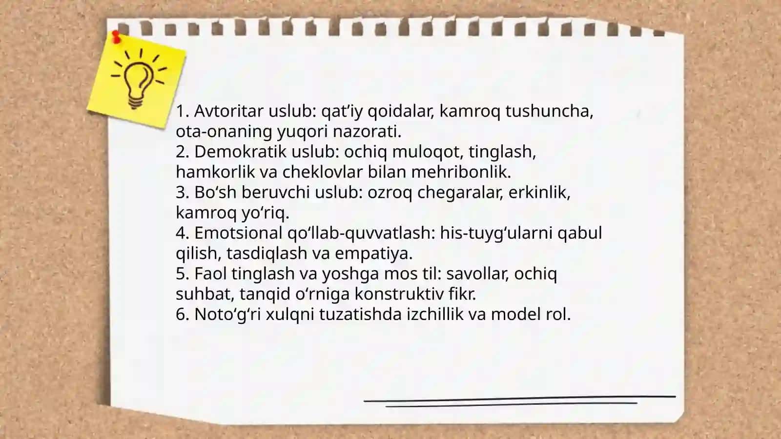 Ota-ona va farzand munosabatlarining xususiyatlari 4