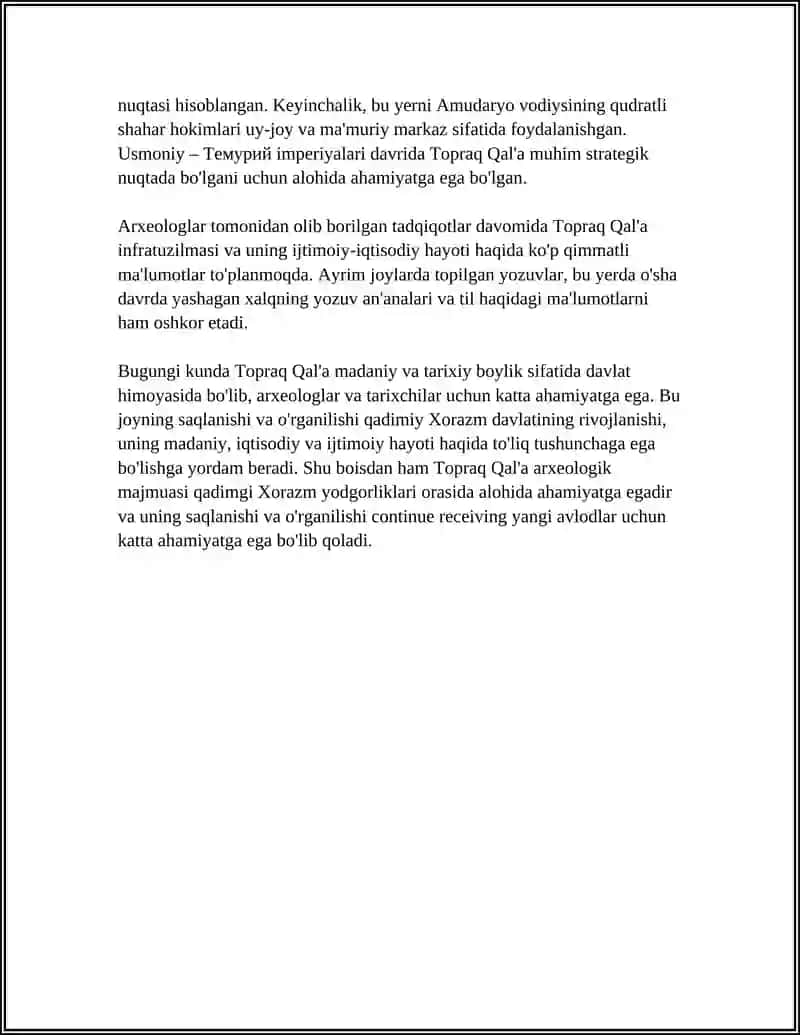 QADIMGI XORAZM YODGORLIKLARI 4