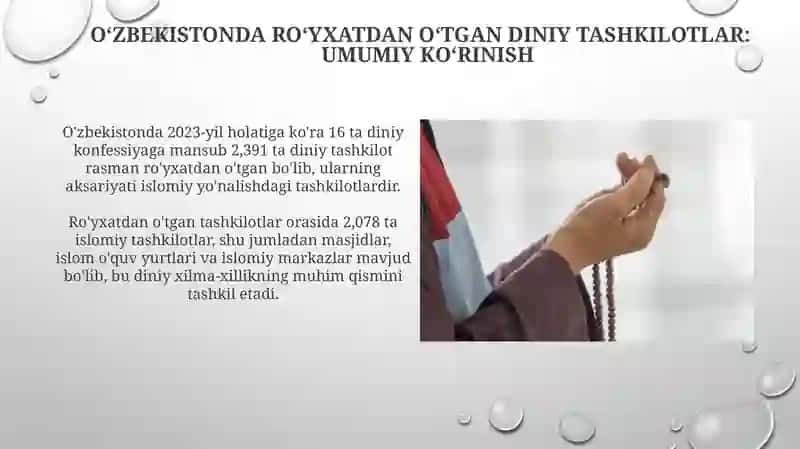 Oʻzbekistondagi diniy tashkilotlar 4