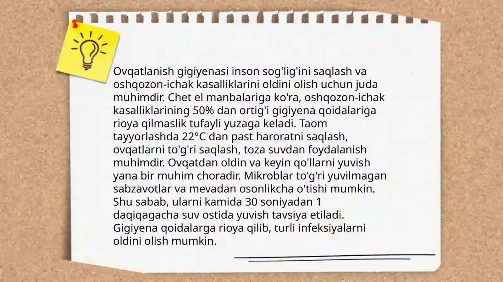 Turislarning gigiyenasi 4