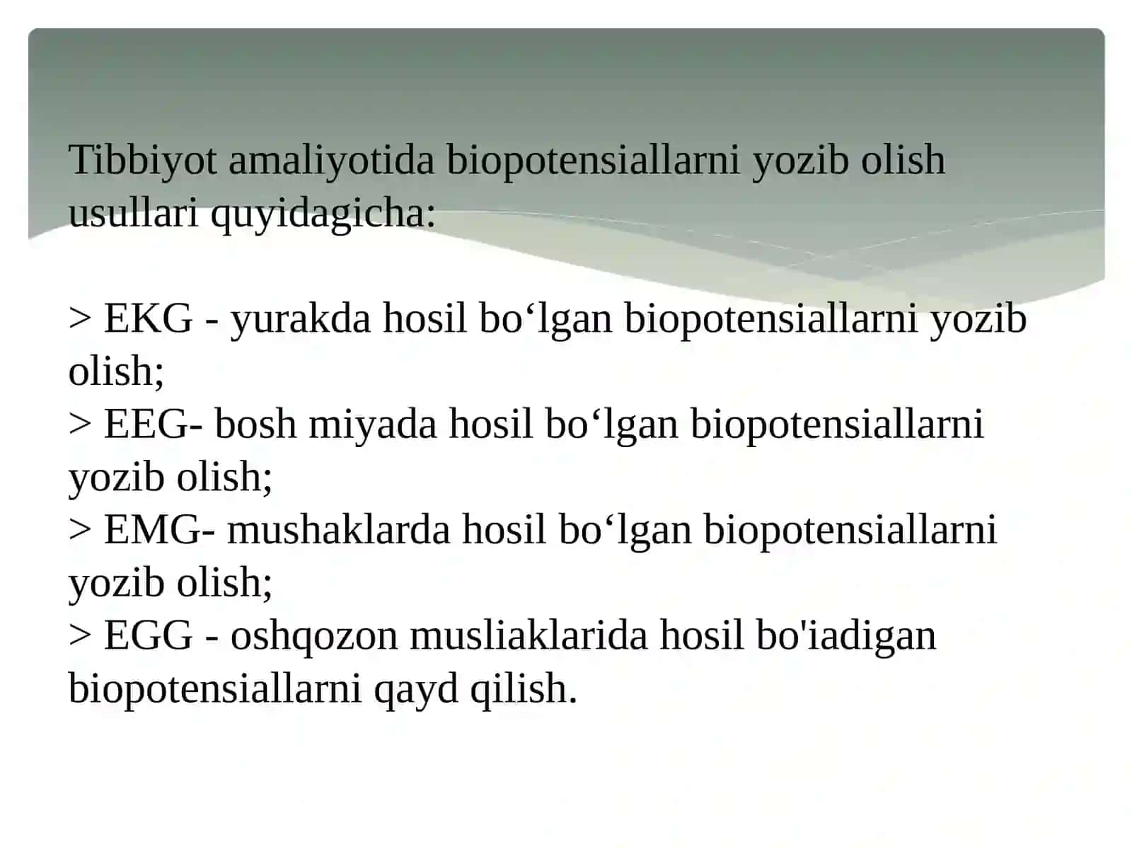 Diagnostikada keng qo’llaniladigan asosiy apparatlar 4