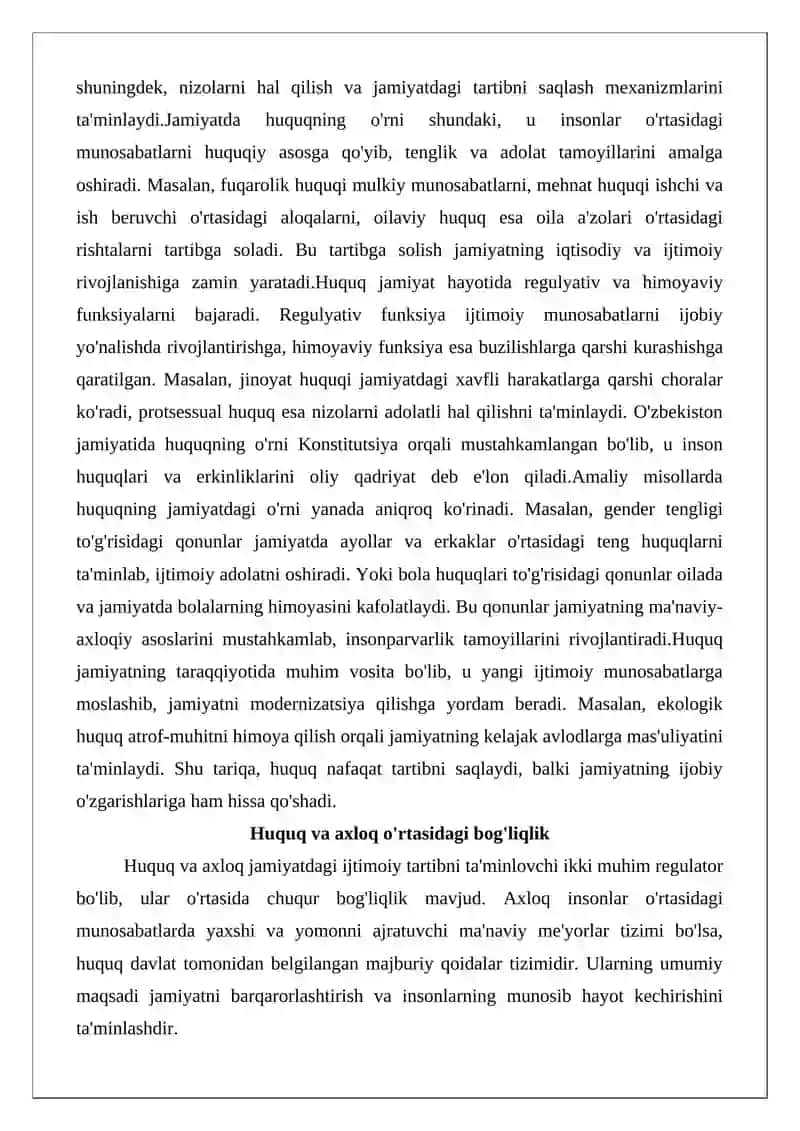 Huquq sotsial qadriyat sifatida 4