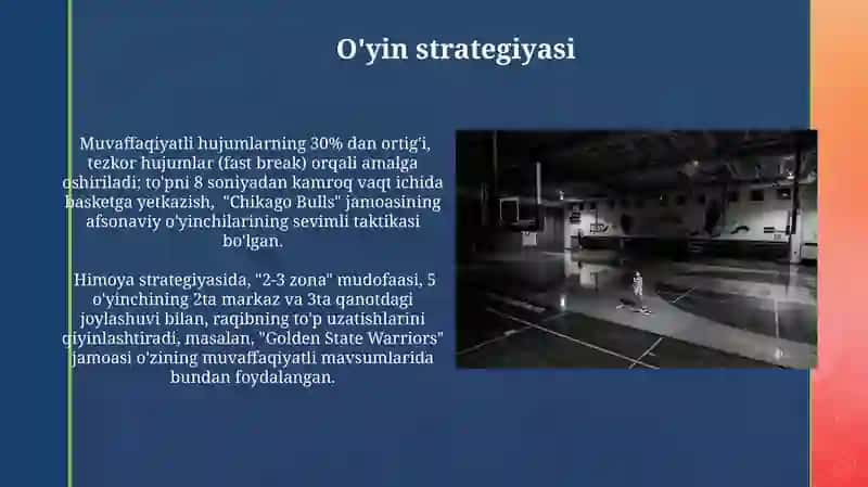 Baskedbol taktikasi va strategiyasi 4
