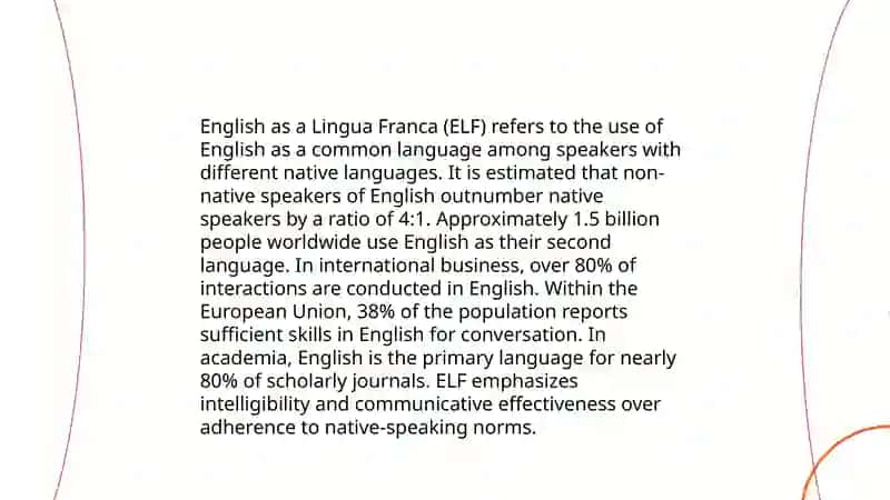 The Global Status of English 4