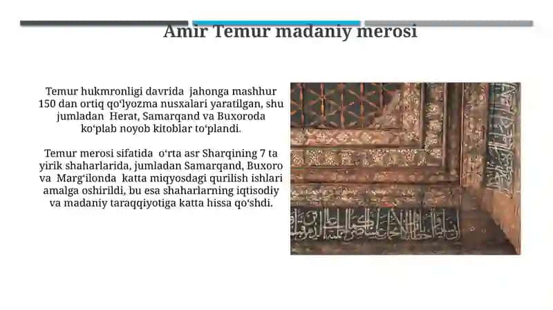 Amir Temur va Temuriylar davri tarixi tarixshunosligi 4