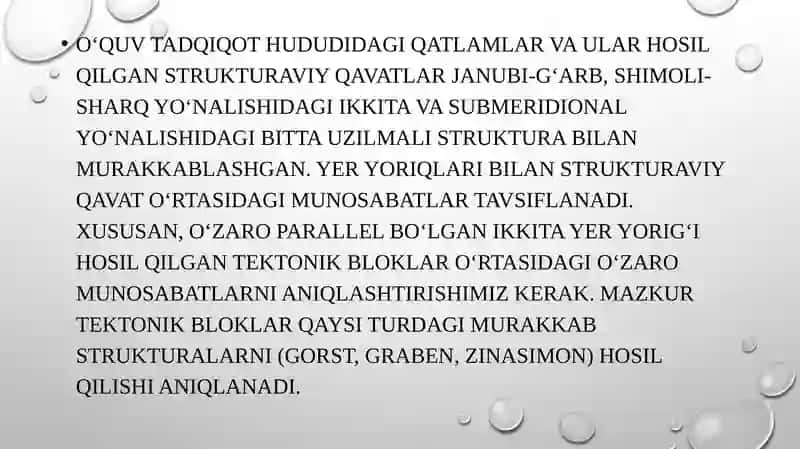 Hududning geologik xaritasi 4