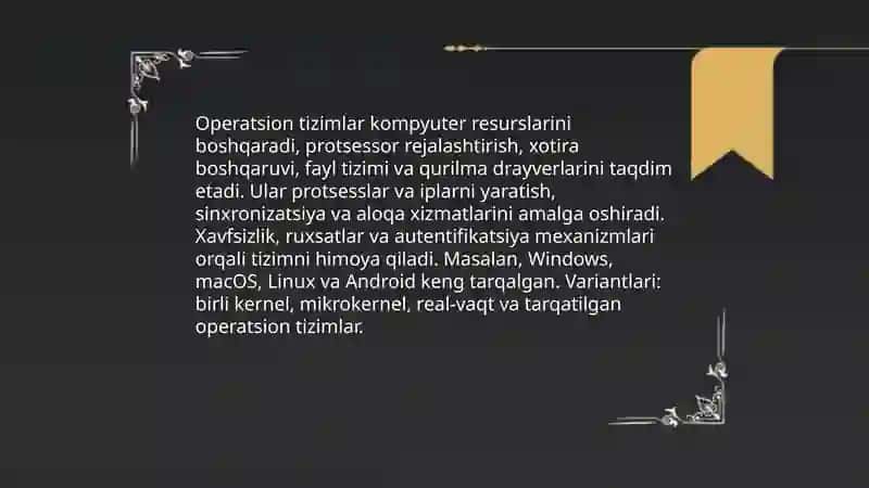 Axborot texnologiyalari 4