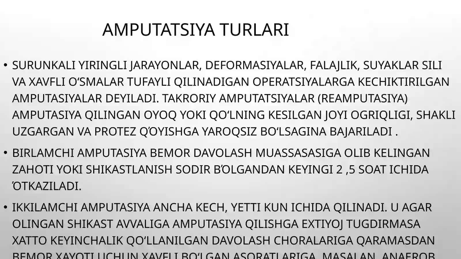 Amputatsiya va jinoiy jazolar 4
