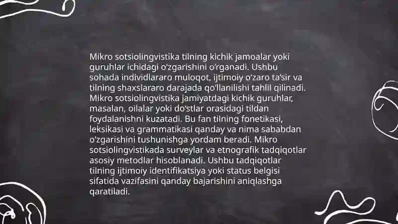 Mikro va makro sotsiolingvistika 4