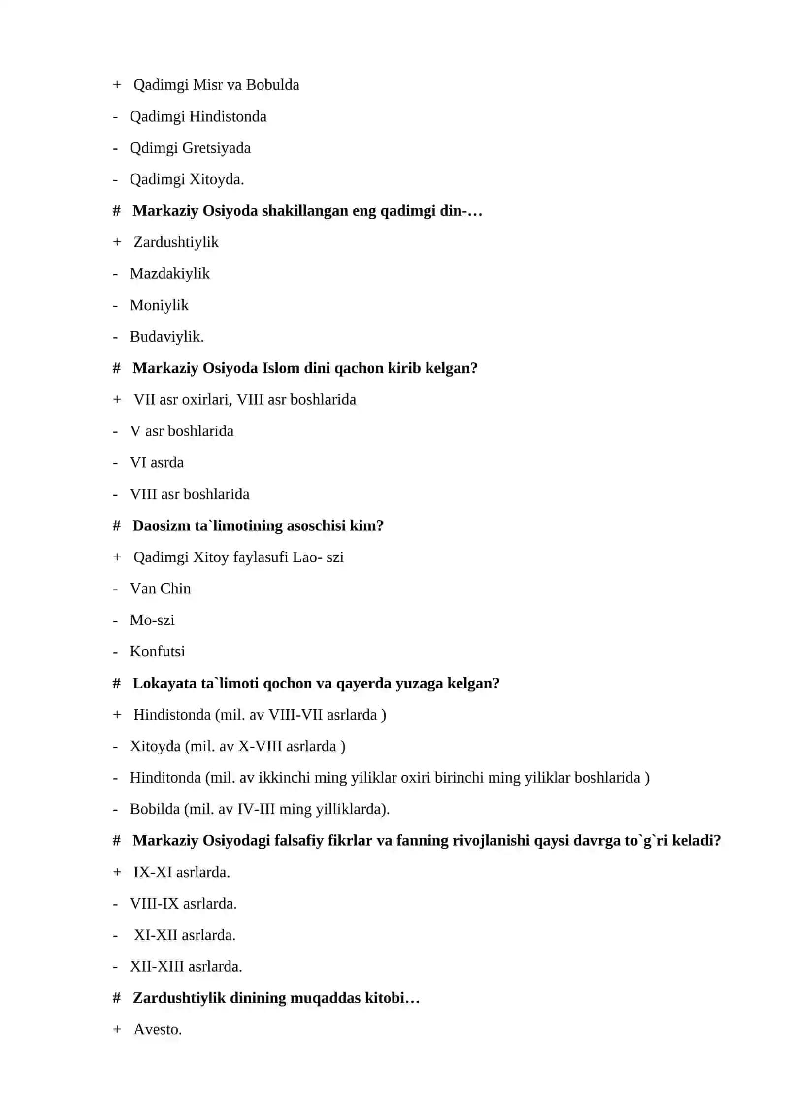 Falsafa faning o`rganish obekti 4