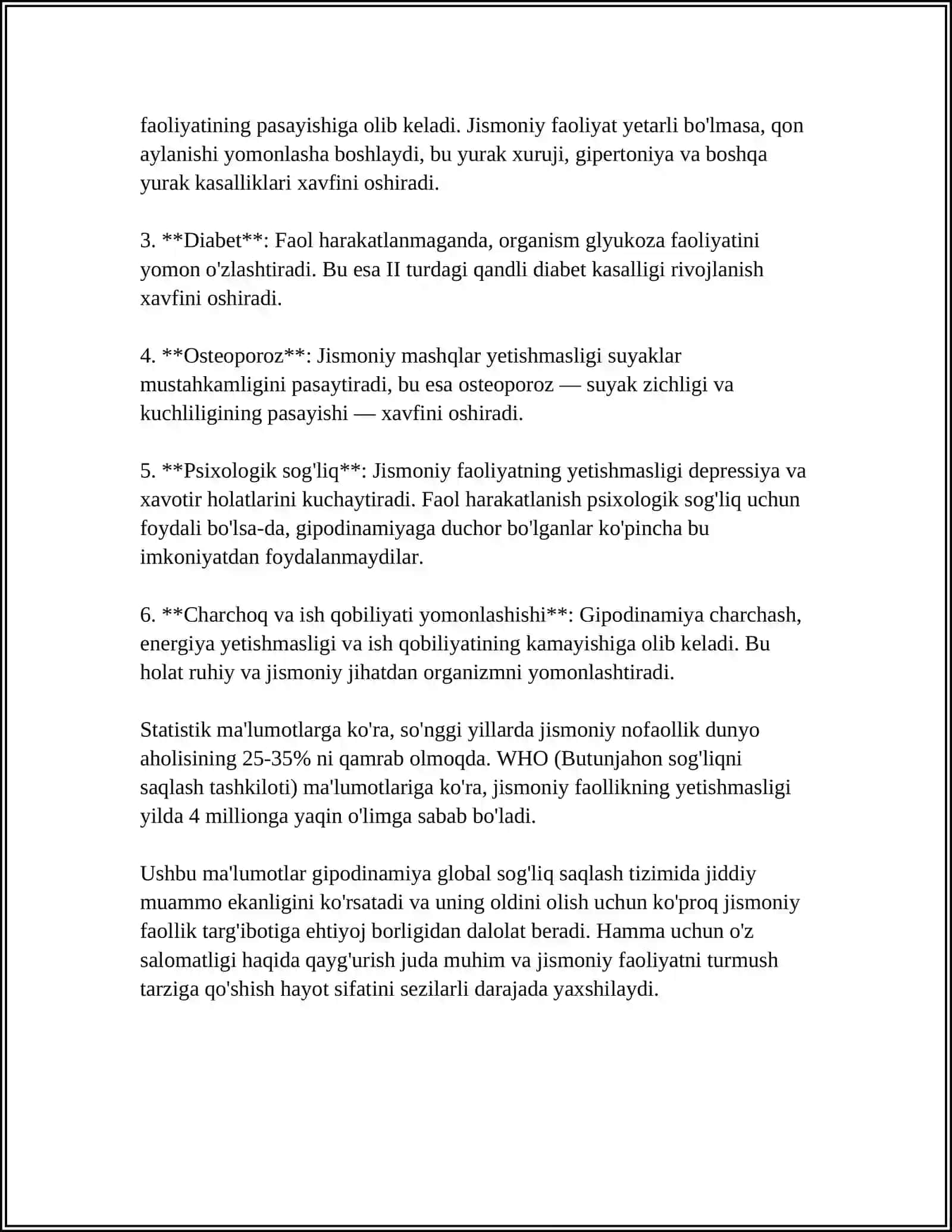 GIPODINAMIYA VA GIPERDINAMIYA MUAMMOLARI 4