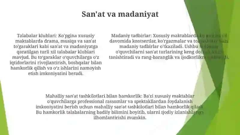 Xususiy Maktablarda Olib Boriladigan Ishlar 4
