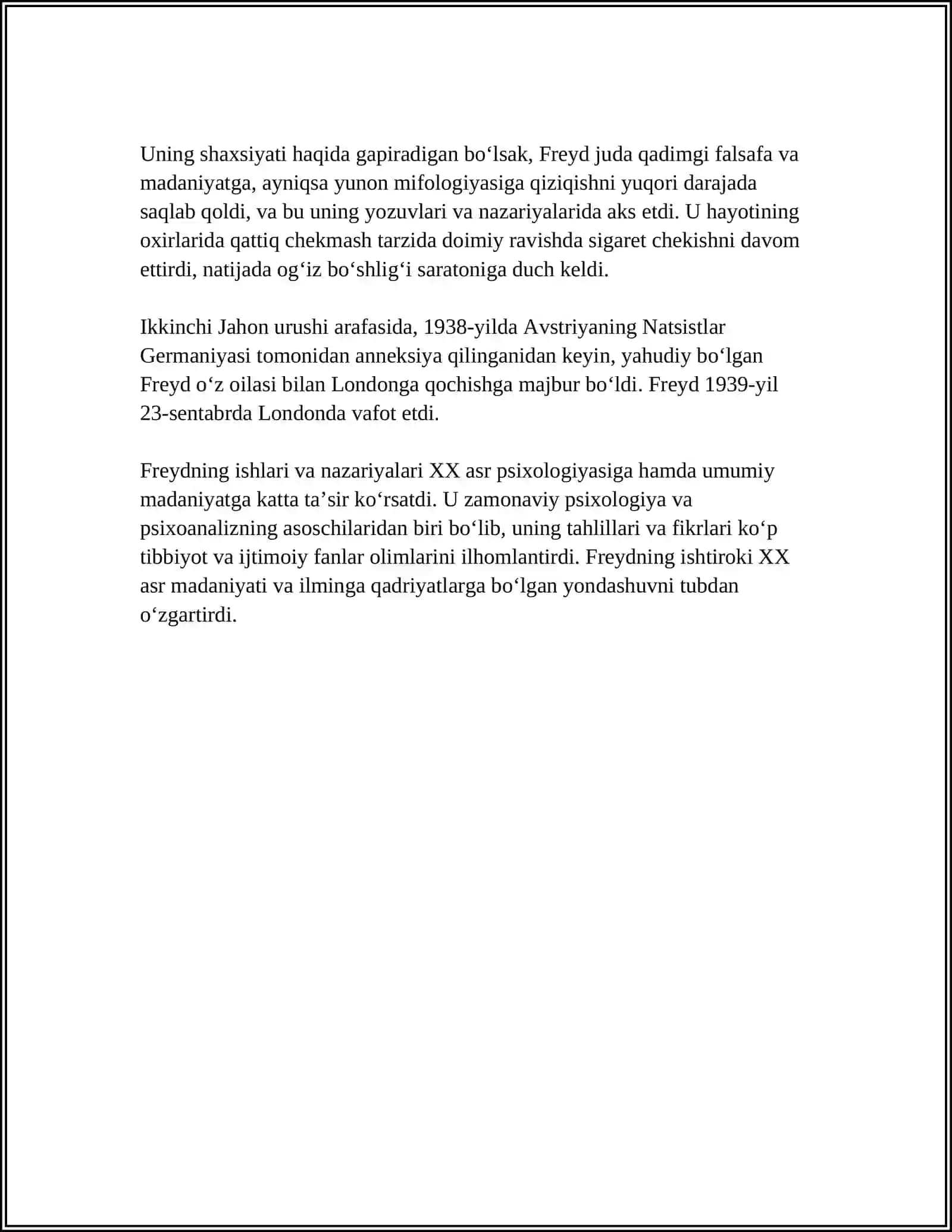Z. FREYDNING KLASSIK PSIXOANALIZI 4