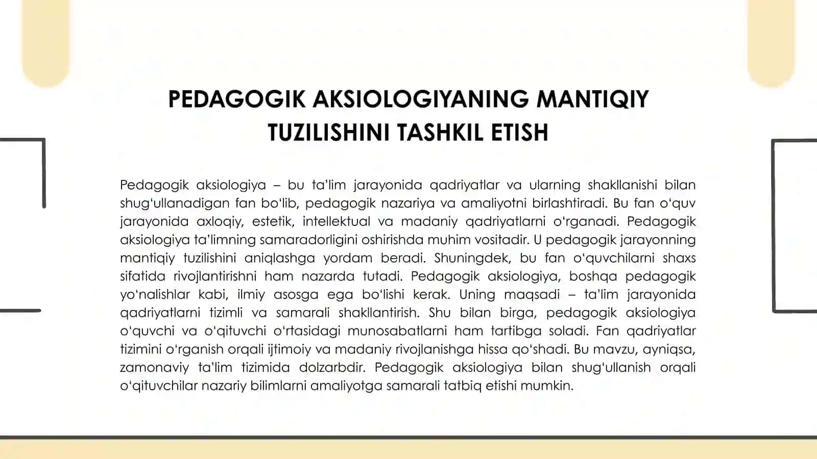 Pedagogik Aksiologiya 4