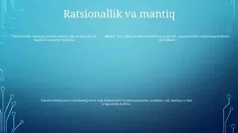 Falsafa Funksiyalari 4
