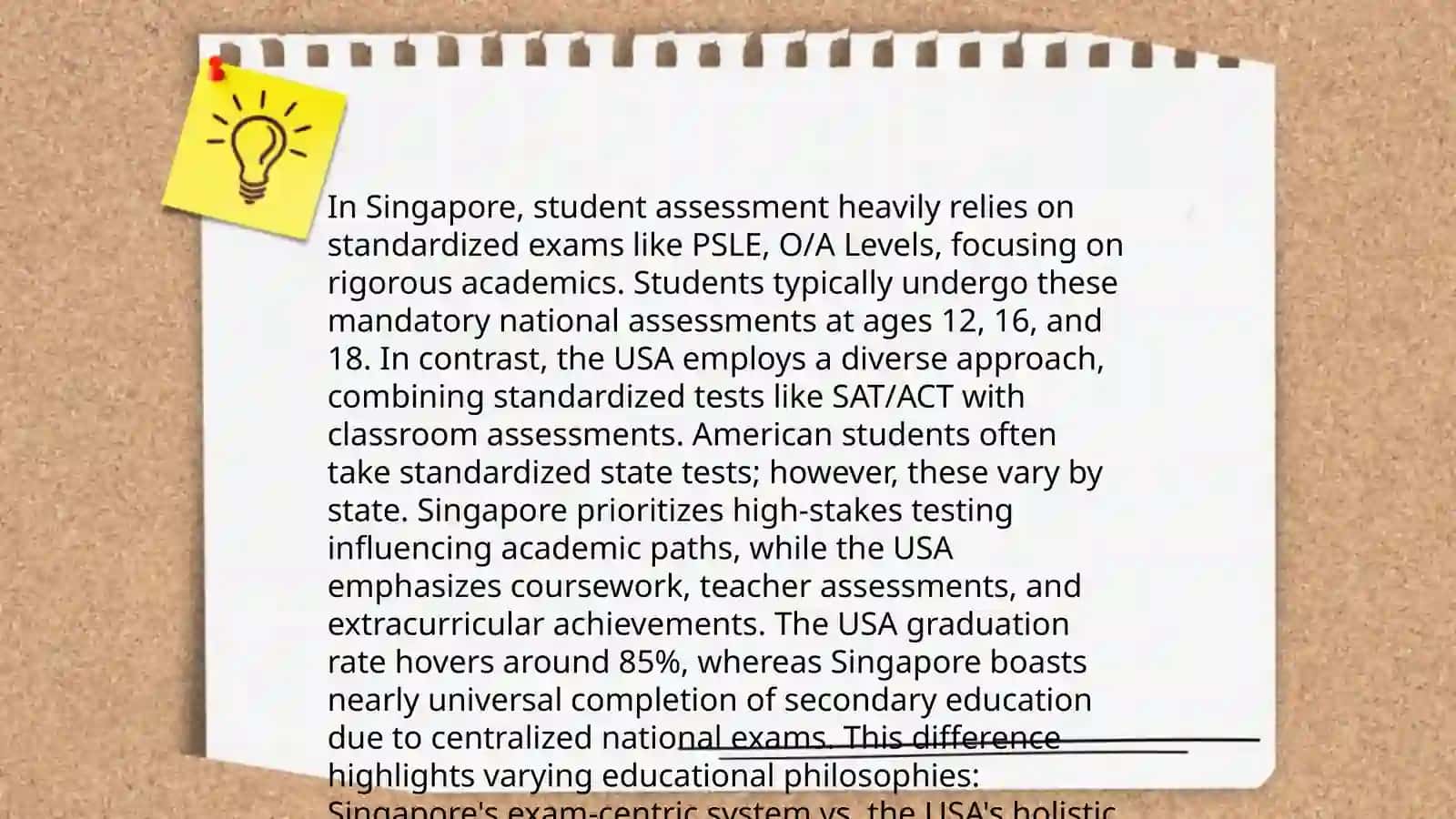 Mavzu: Comparison of Curriculum Standards in Singapore and the USA 4