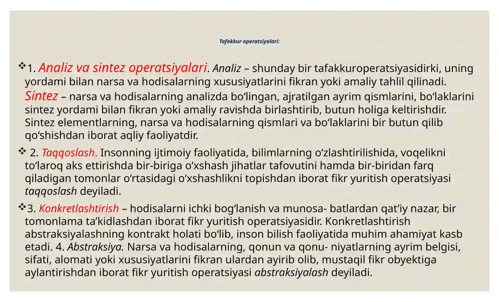 Shaxsning bilish jarayonlari 4