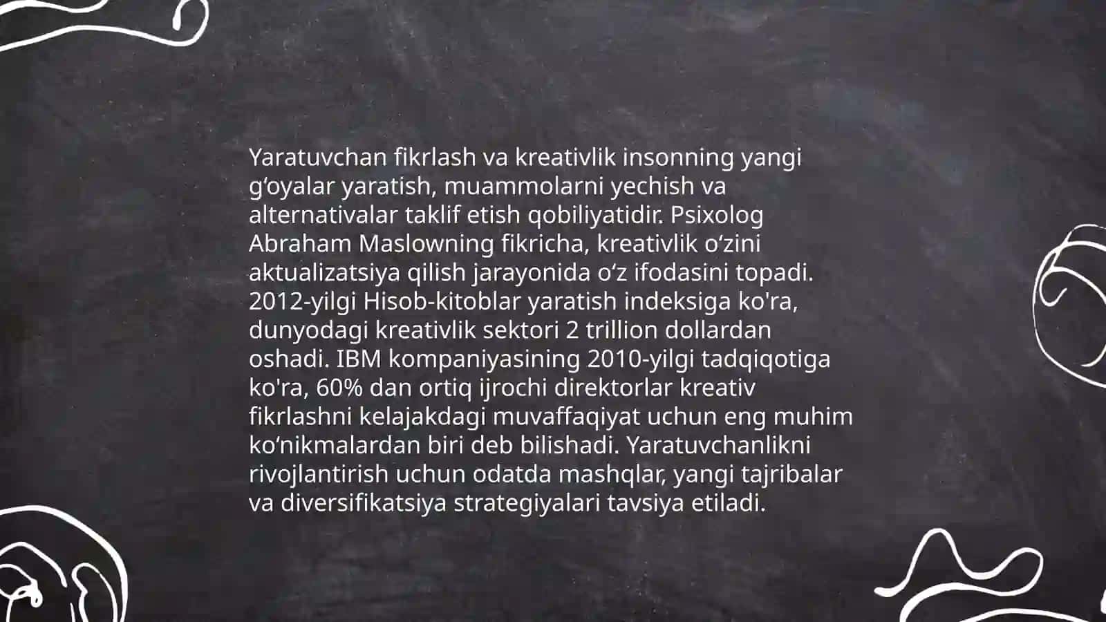 Intelekt va kreativlik 4