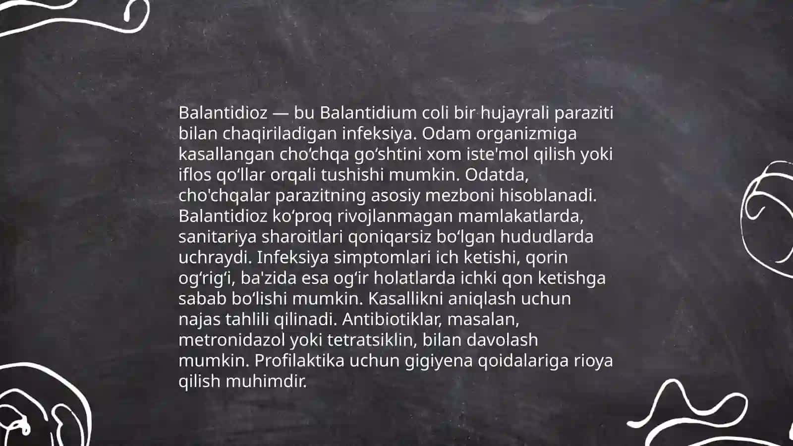 Balantidioz kasalligi 4
