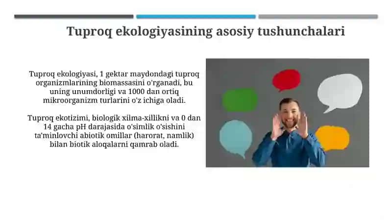 Tuproq ekologiyasi 4