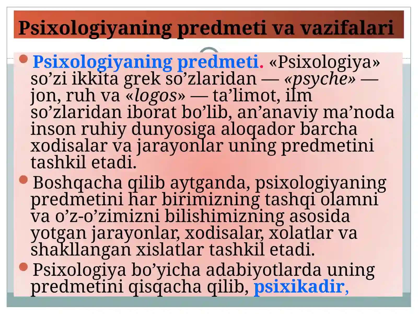 Umumiy Psixologiyaga Kirish 4