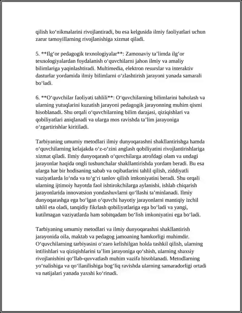 TARBIYANING UMUMIY METODLARI 4