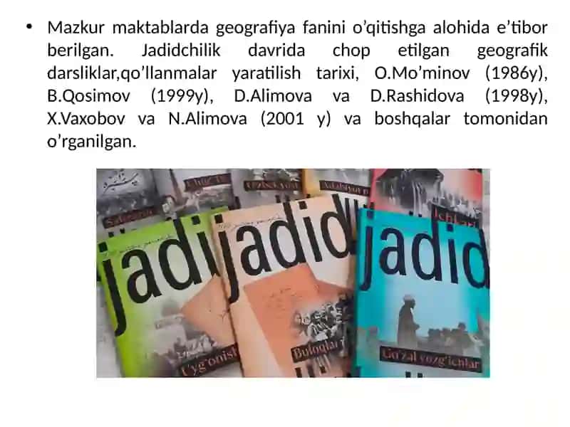Turkiston jadidchiligi davrida geografiya fani va ta’limi 4