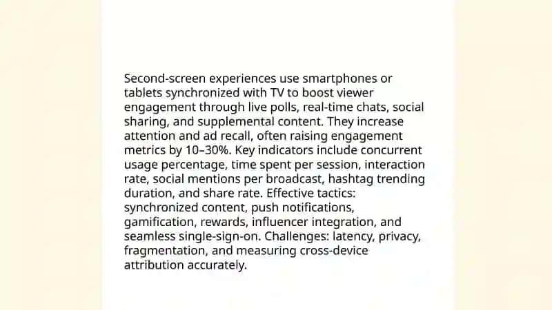 Television and social networks 4