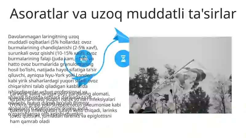 Laringit kasalligining kelib chiqish sabablari va asoratlari 4