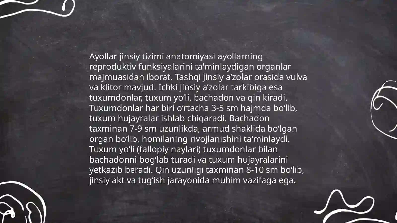 Ayollar jinsiy azosi 4