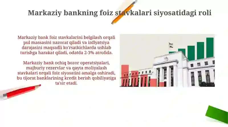 Foiz siyosati va uning bank faoliyatidagi ahamiyati 4