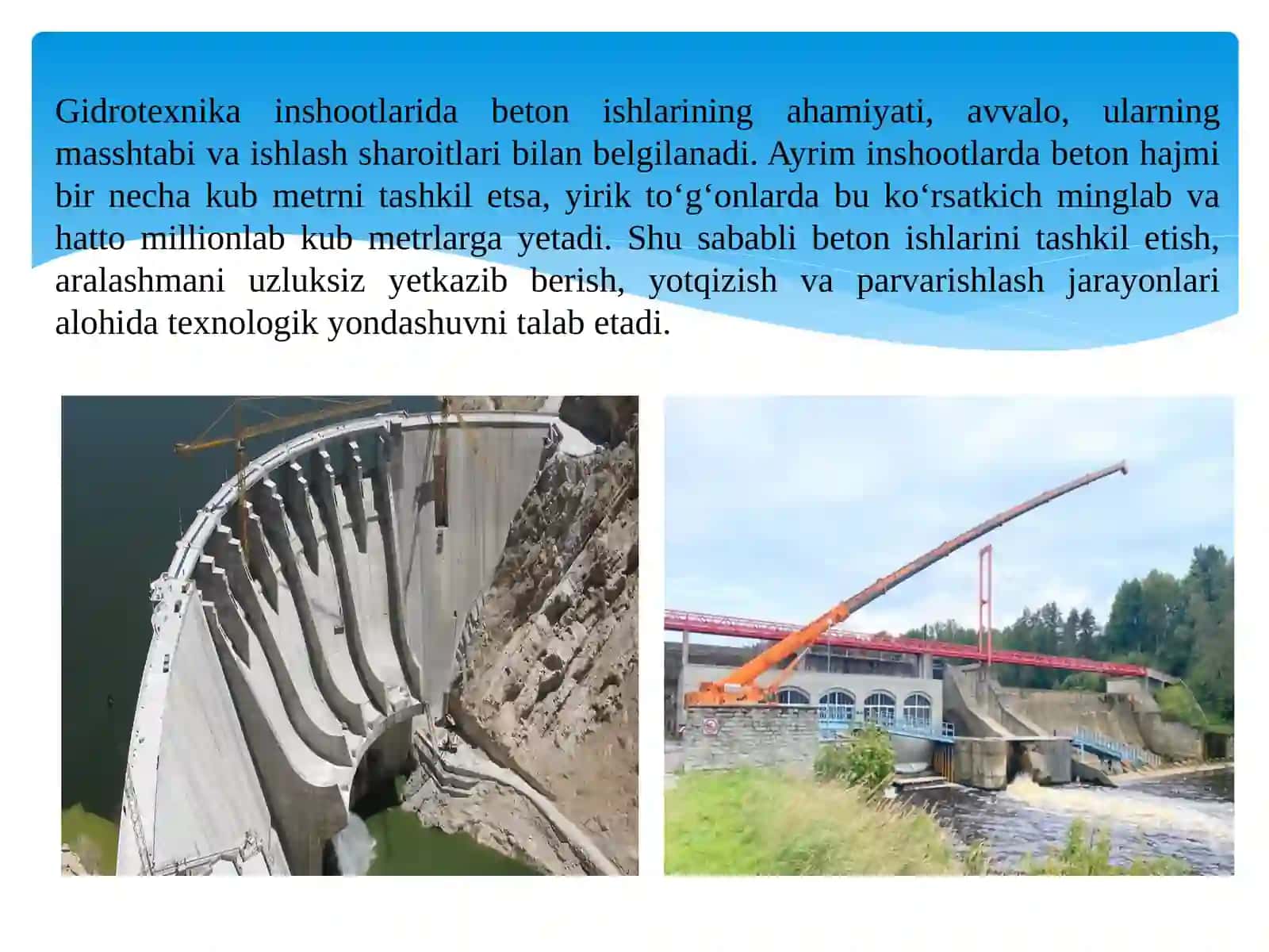Beton va temirbeton ishlari 4