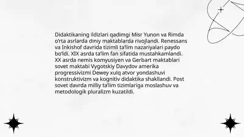 Didaktika taʼlim nazariyasi sifatida 4