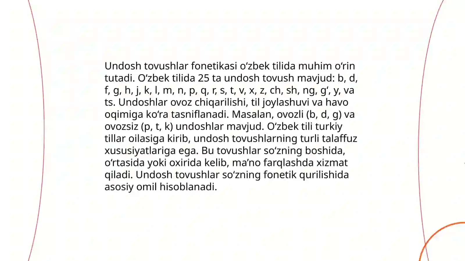 Turg'unboyeva Marjona Soibjon qizi(O'zbek tili uchun tayyorlagan mustaqil ta'lim taqdimoti) 4