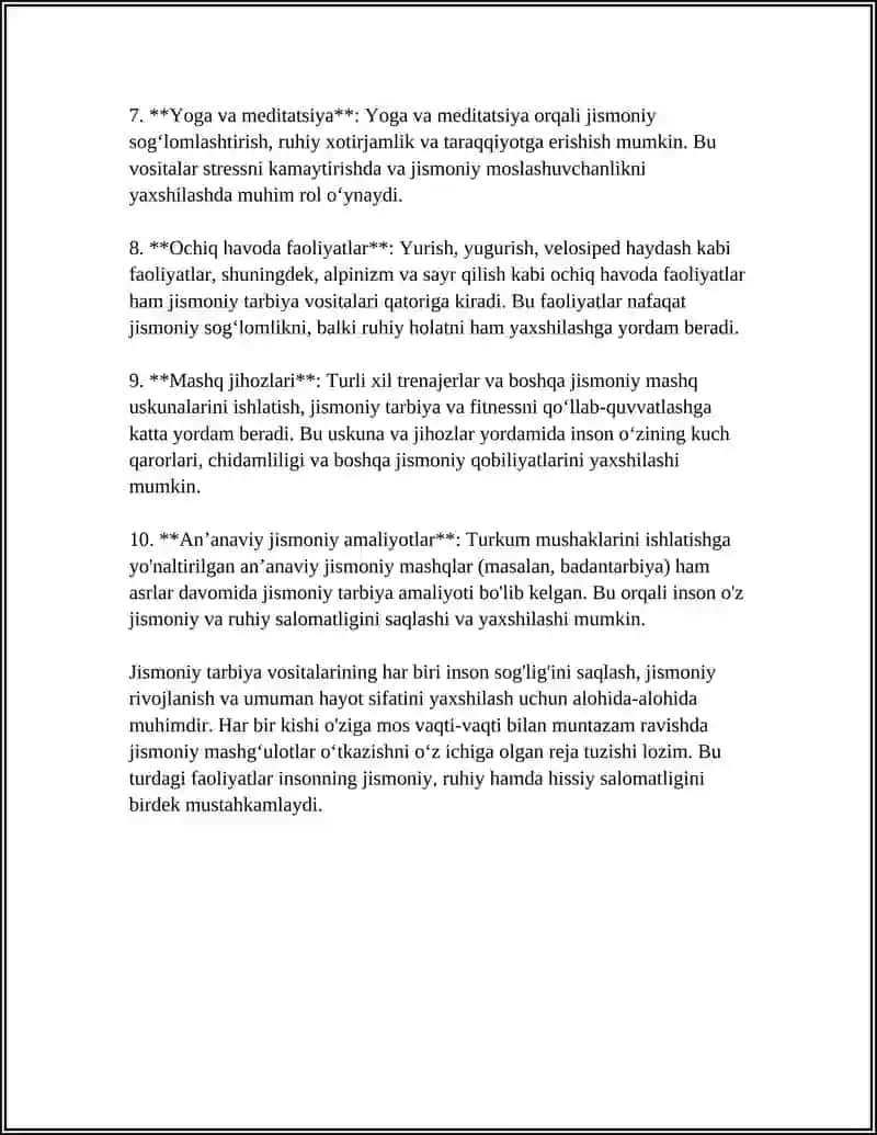 JISMONIY TARBIYA VOSITALARI 4