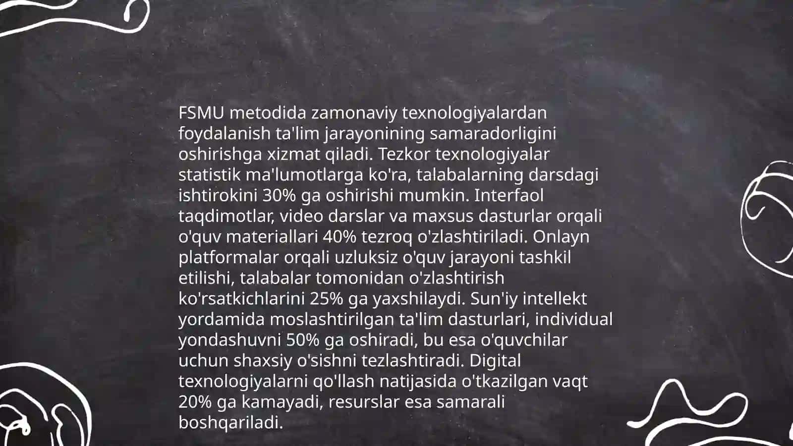 Texnalogiya darslarida FSMU metodi 4