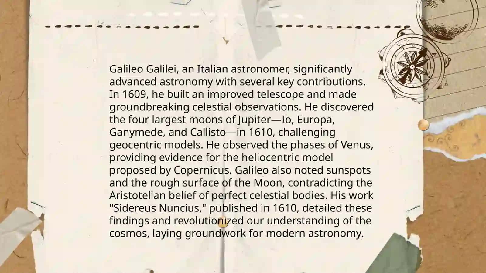About Galileo Galilei 4