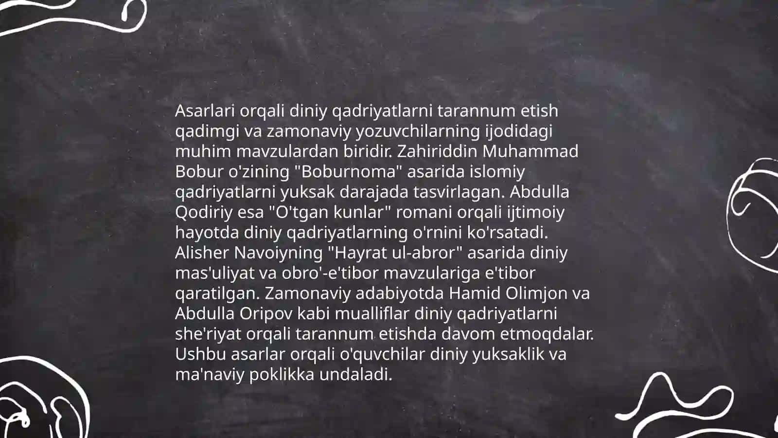 Tohir Malikning ma'naviyatga oid qarashlari 4