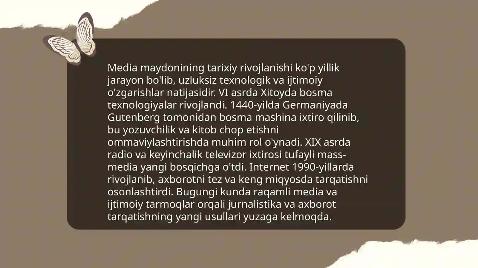 Media maydon tuzilishi va ta'siri 4