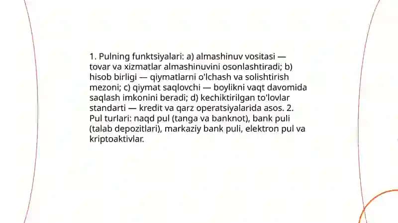 Pul kredit tizimi 4