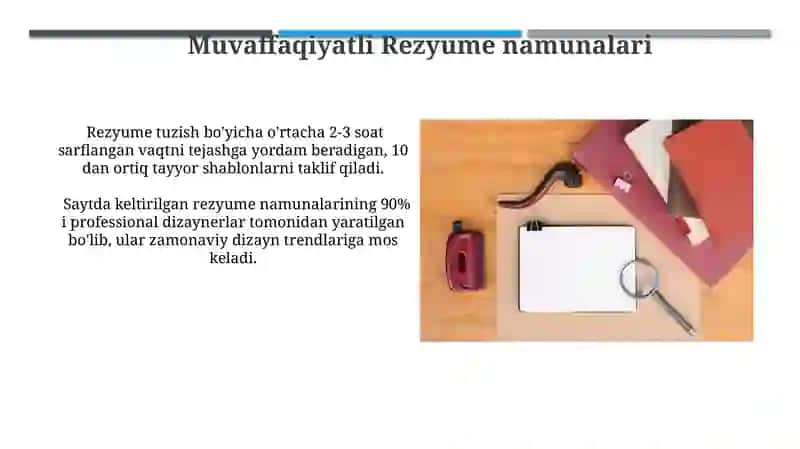 Tavsifnoma, Tavsiyanoma 4