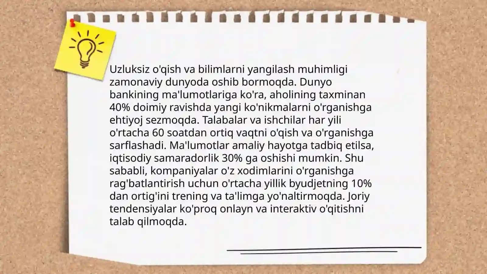 Ta'limning ahamiyati hayot davomida 4