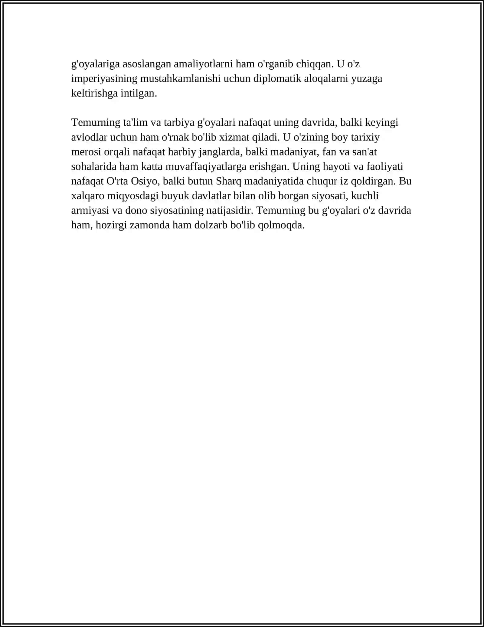 AMIR TEMUR OGITLARINING TARBIYAVIY AHAMIYATI 4