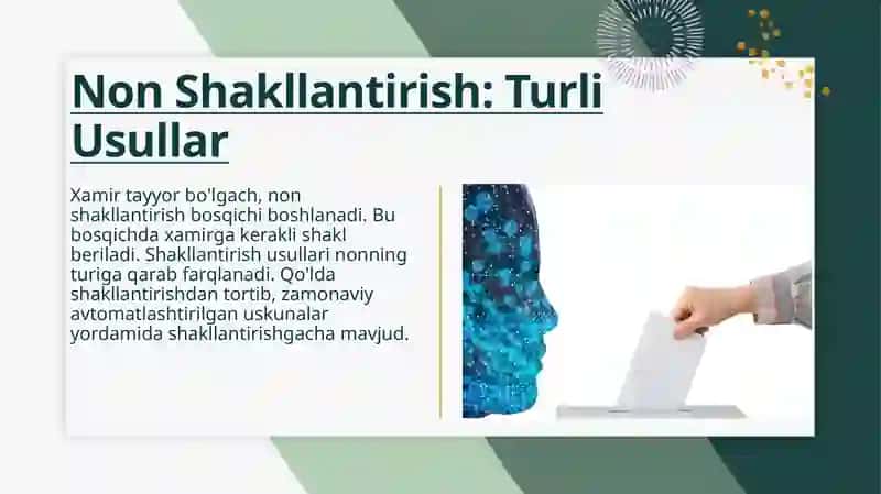 Non ishlab chiqarish texnologiyasi 4