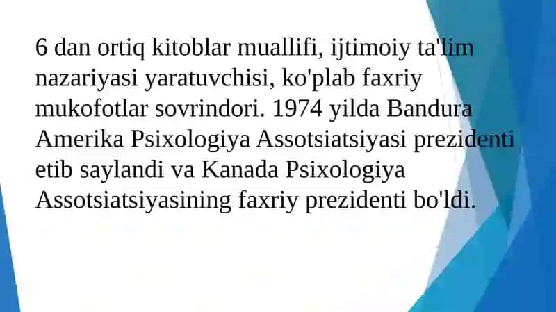 Xulq-atvorni o'zgartirish tamoyillari 4